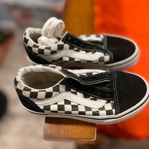 Checkerboard Vans